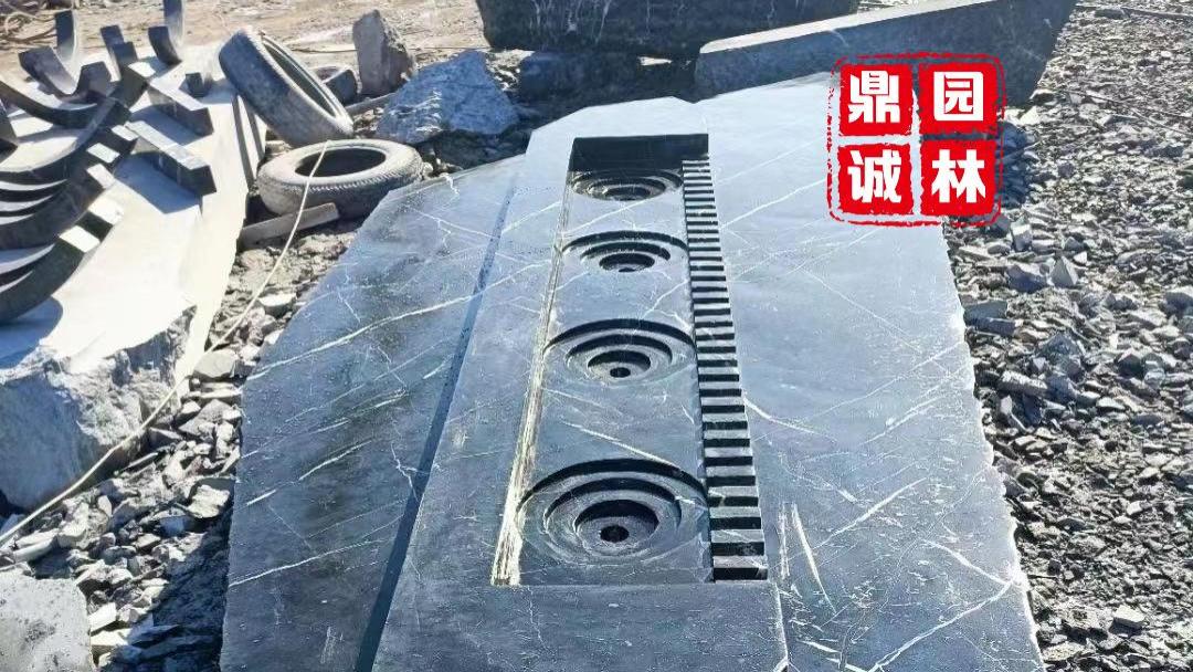 黑山石园林景观镜面代表精致、现代、简约的景观代表设计