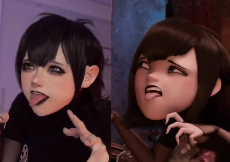 二次元|动画表情模仿，就像从动画里走出来的活生生的人物啊