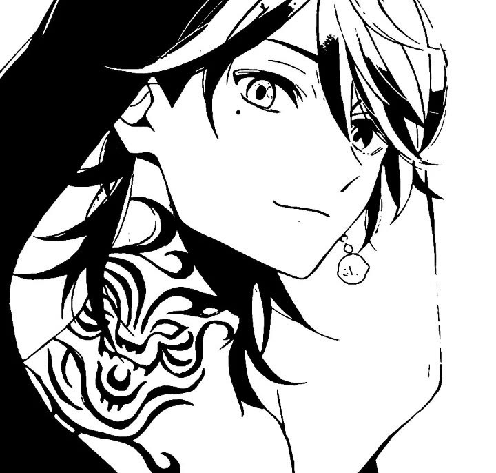 |动漫男头| 黑白帅气动漫男生头像