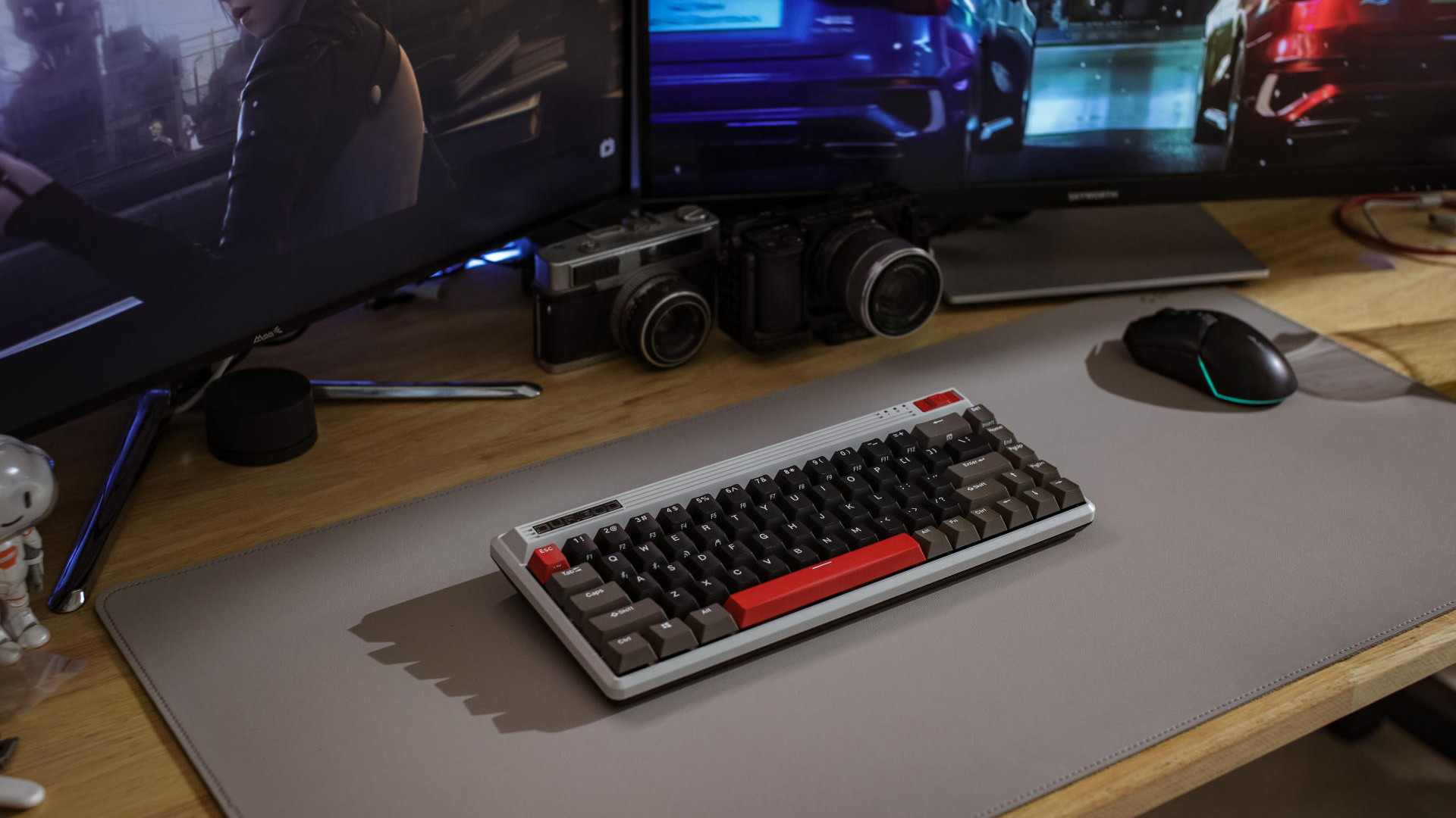 fusion|桌面党的复古情怀：杜伽FUSION三模机械键盘