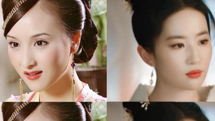 乐珈彤|同样演赵盼儿，将刘亦菲和乐珈彤放在一起，差距就出来了？