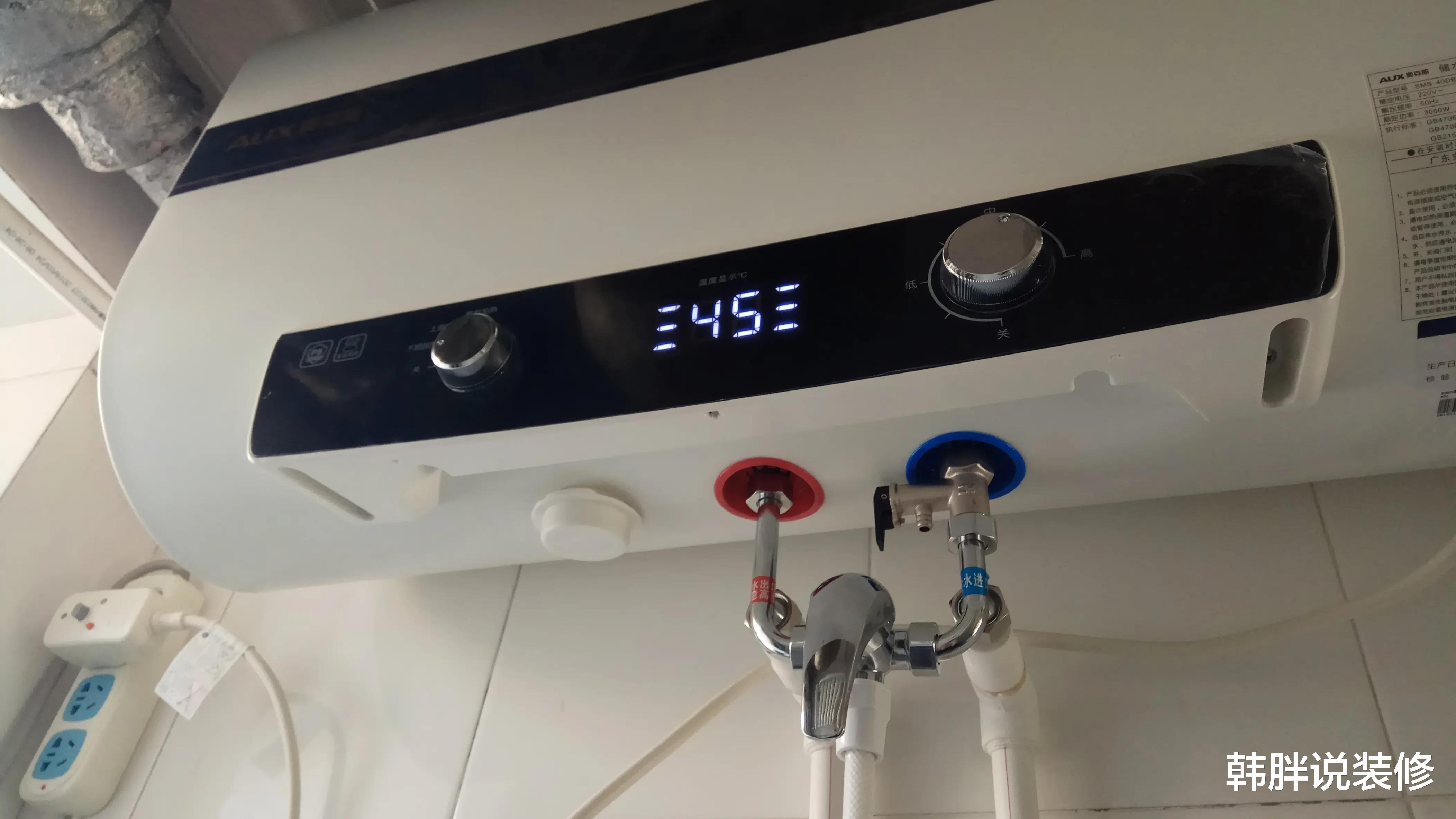 |60L容量的热水器，一天消耗多少电？看到账单：不愧是“电老虎”