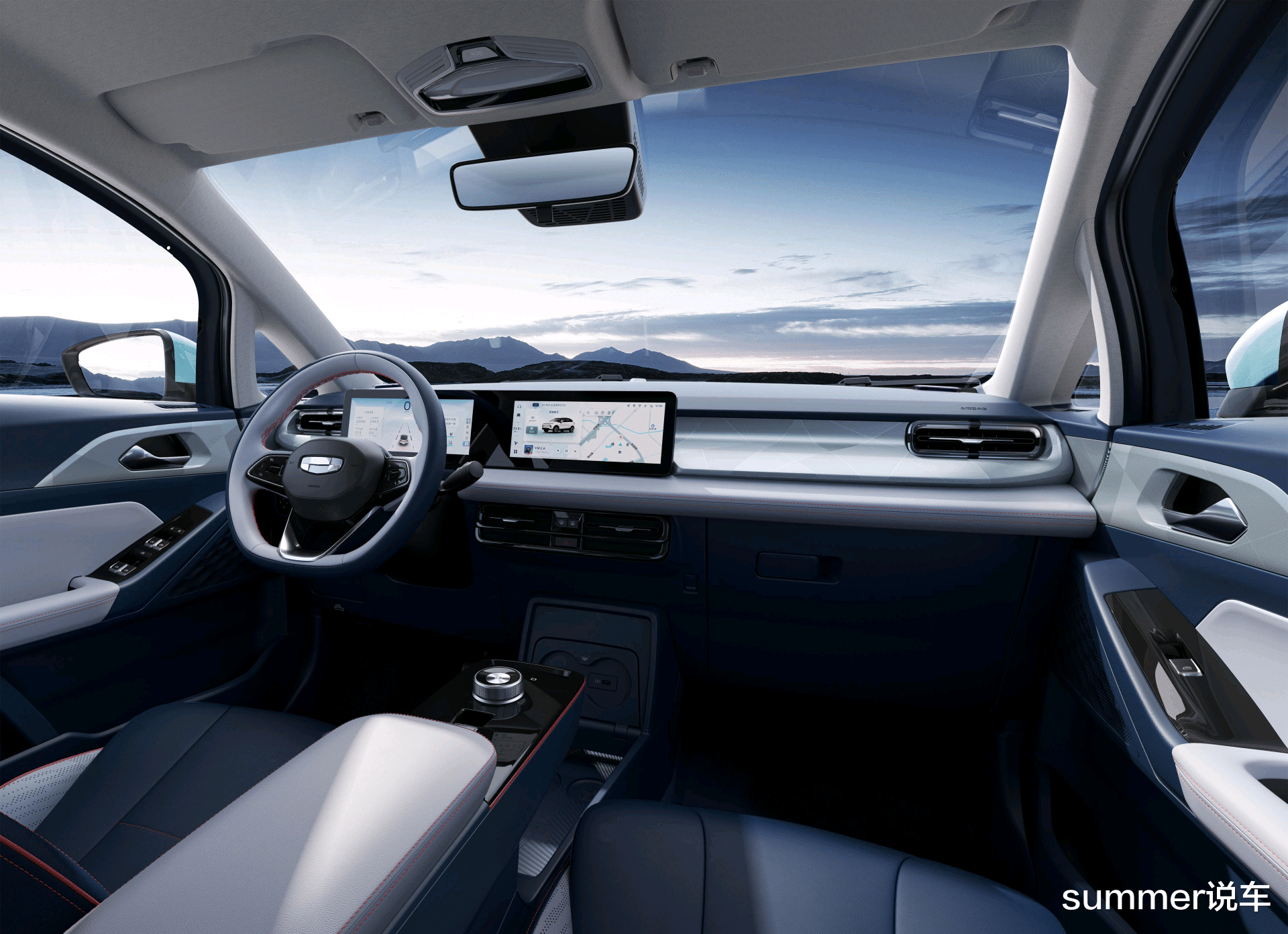 纯电续航401公里,起售价8.68万元,小型纯电SUV几何E正式上市