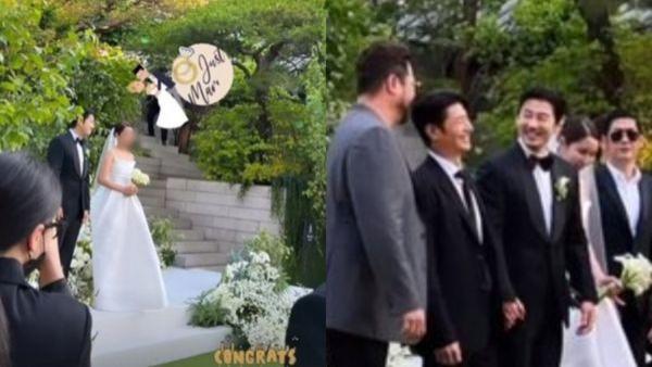 贾静雯|尹启相结婚！马东石甜携女友到场，新娘人脉超狂“挚友是郑有美”