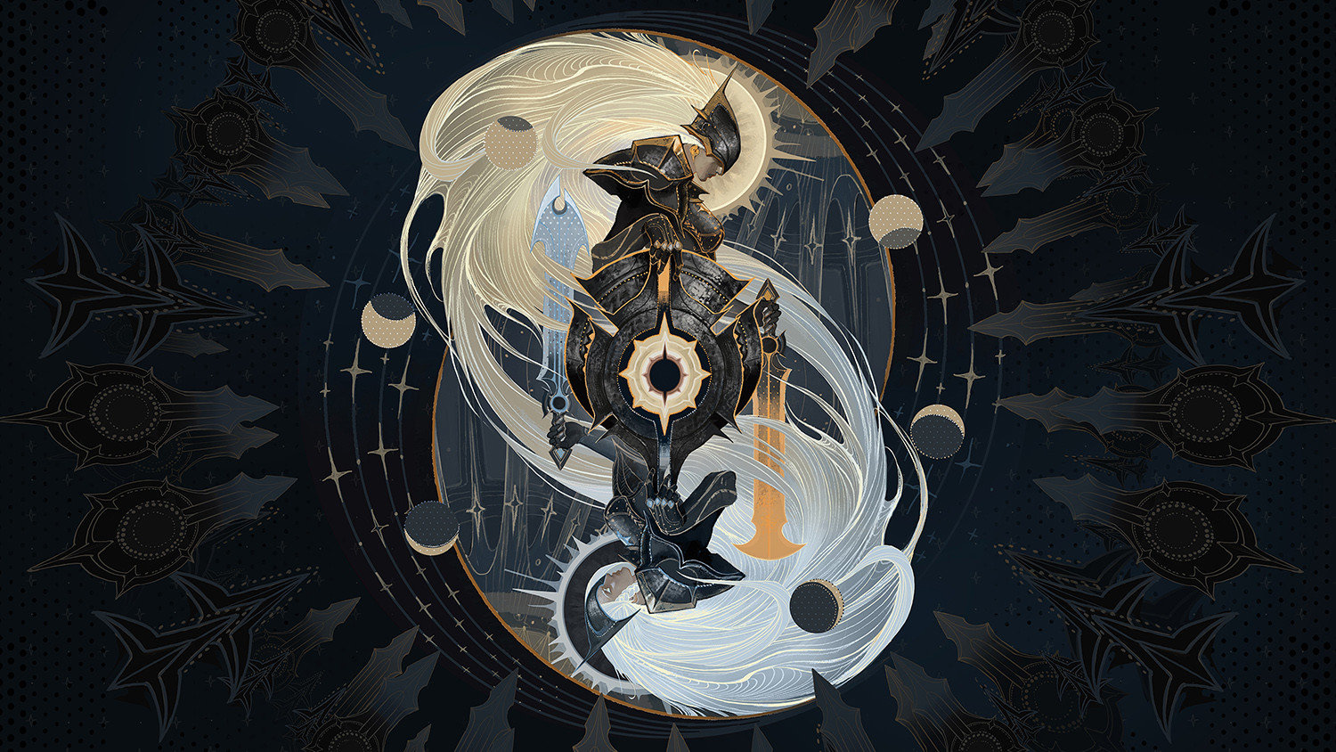 |極具沖擊力的CG概念人物插畫，畫面張力與故事氛圍都是不得了