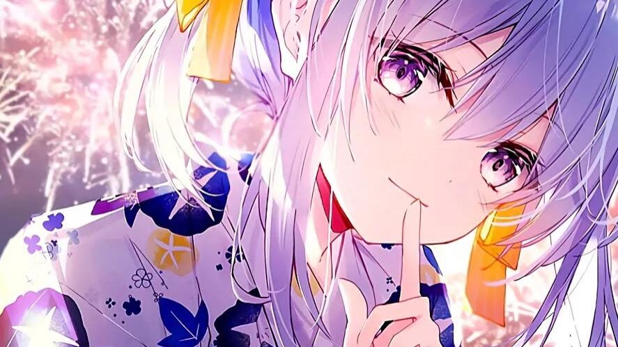 |动漫壁纸，何时有雨