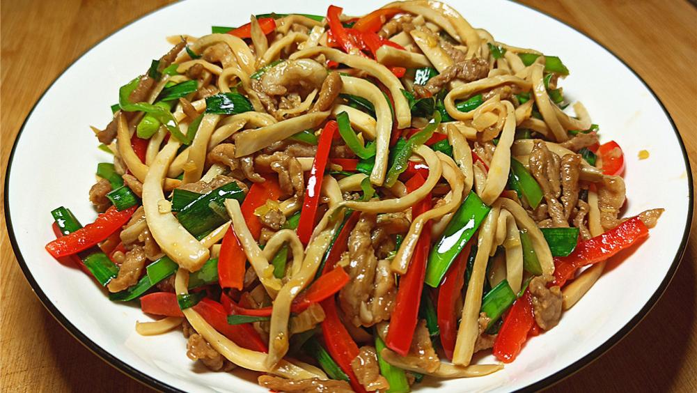 鸡蛋|小炒杏鲍菇，鲜香味美口感滑嫩，特别的香，一上桌大人小孩抢着吃