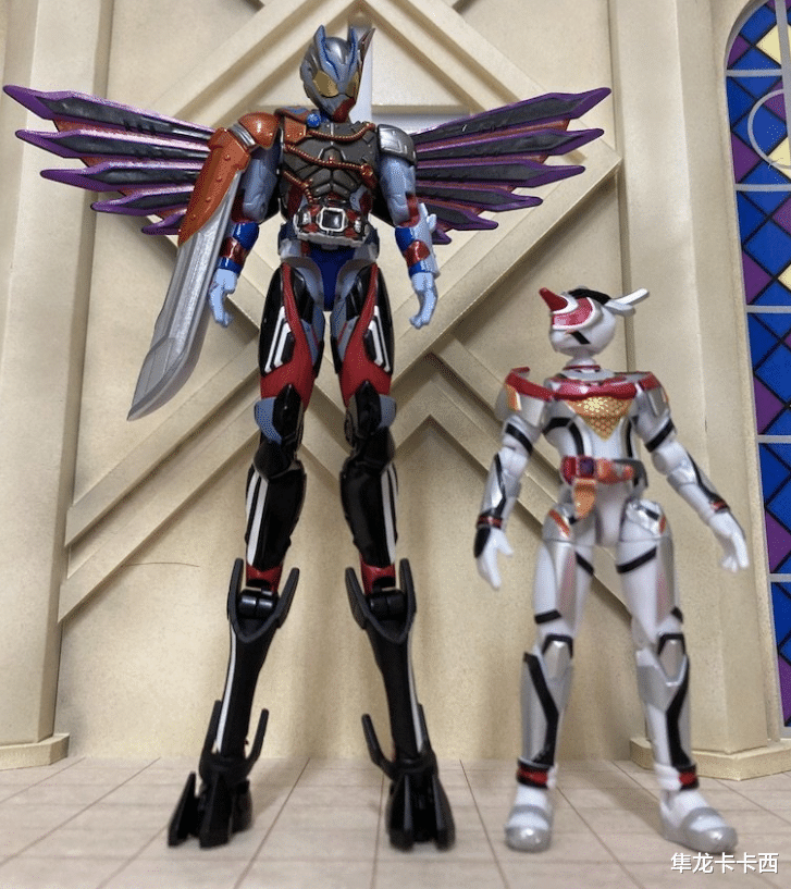 手办|假面骑士over demons食玩装动 谁用谁倒霉的缝合形态