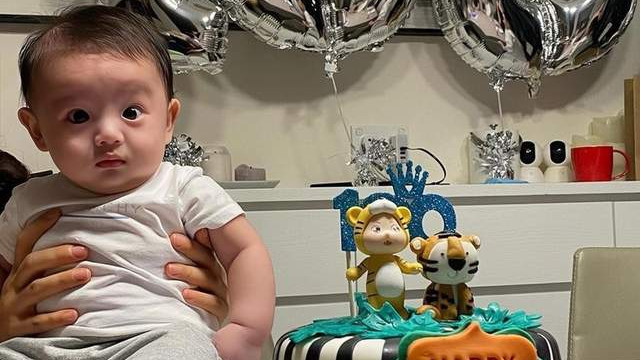 梁靖琪|香港知名女星二胎满百天！宝宝颜值高，因卵巢长血瘤不易怀孕