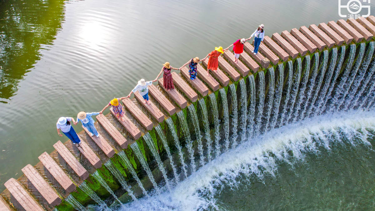 郴州|重庆新晋网红景点：潼南墩子河水库，两江交汇风光美，适合拍照