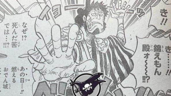 路飞|海贼王1051话情报图：锦卫门满血复活大人形象的桃之助略帅