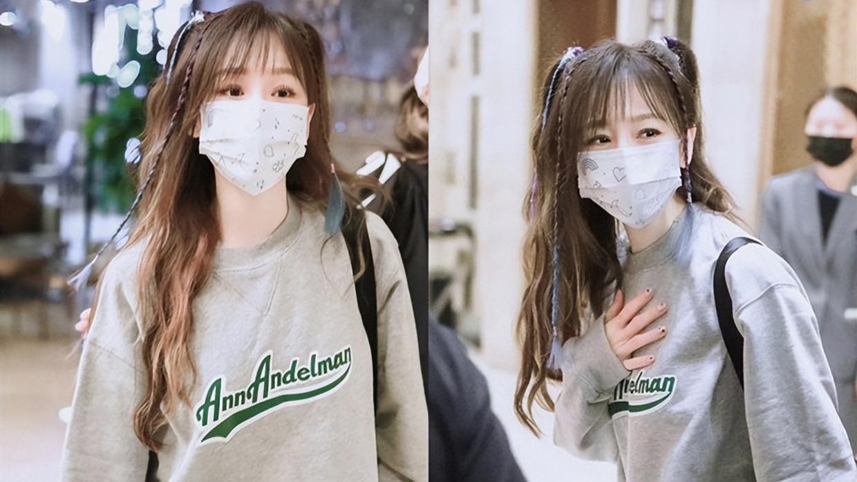 燃脂 王心凌也太有少女感了，穿卫衣配双马尾俏皮甜美，说18岁都信