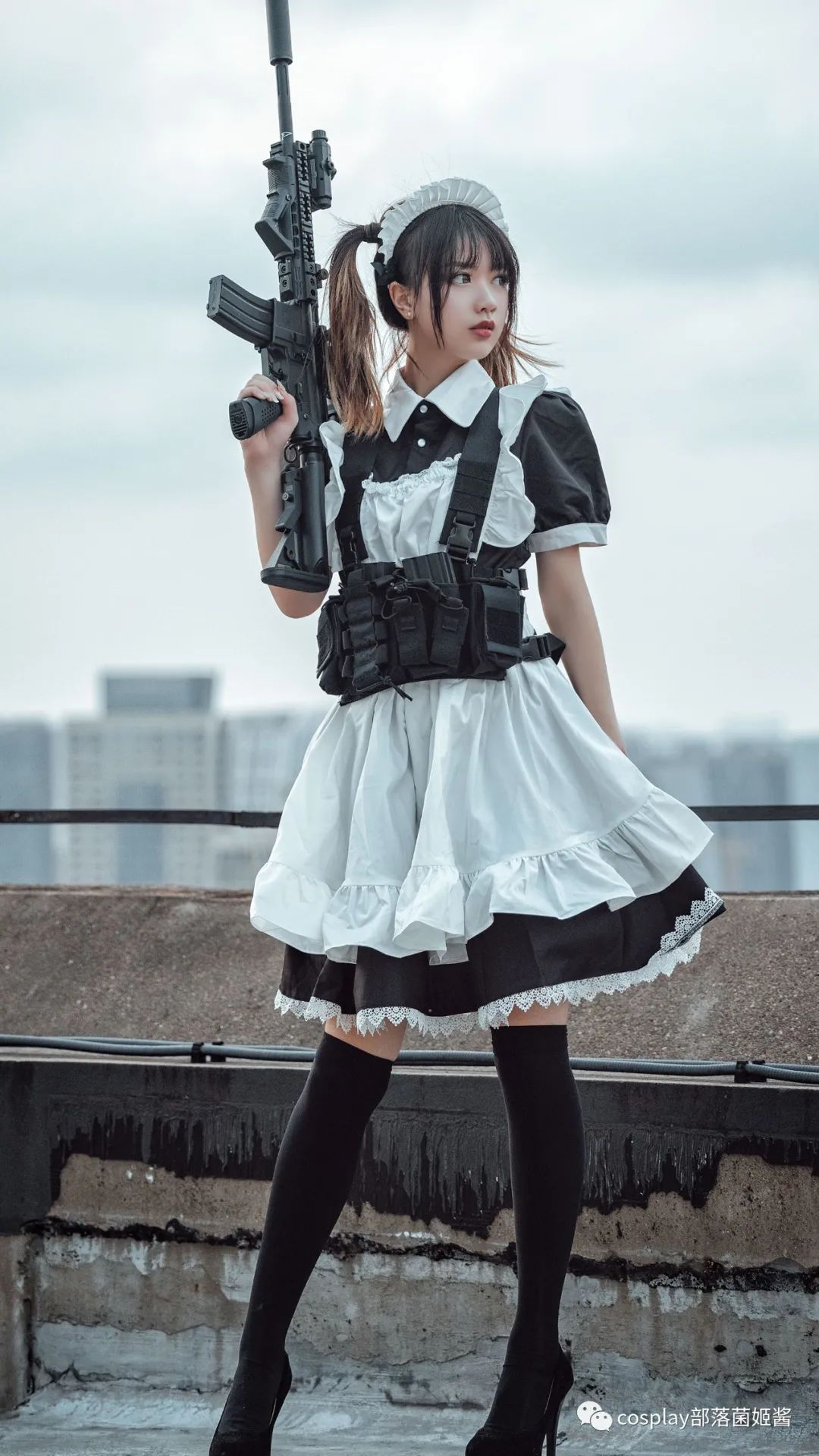 |cos:少女咖啡枪战斗女仆cos正片@北决