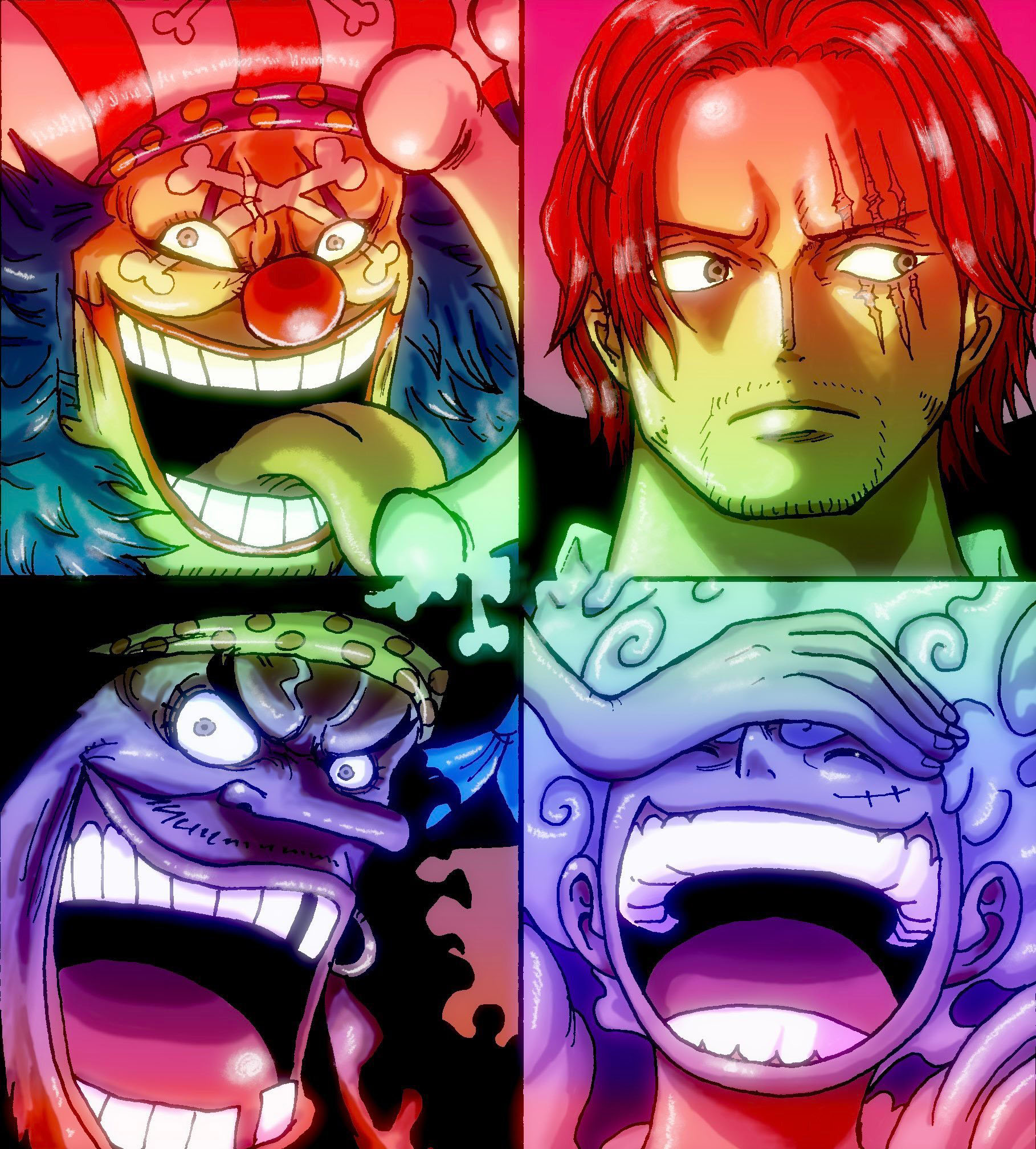 小丑巴基|海贼王1058话(谜语版):搞笑!小丑巴基登场,十字公会要来了