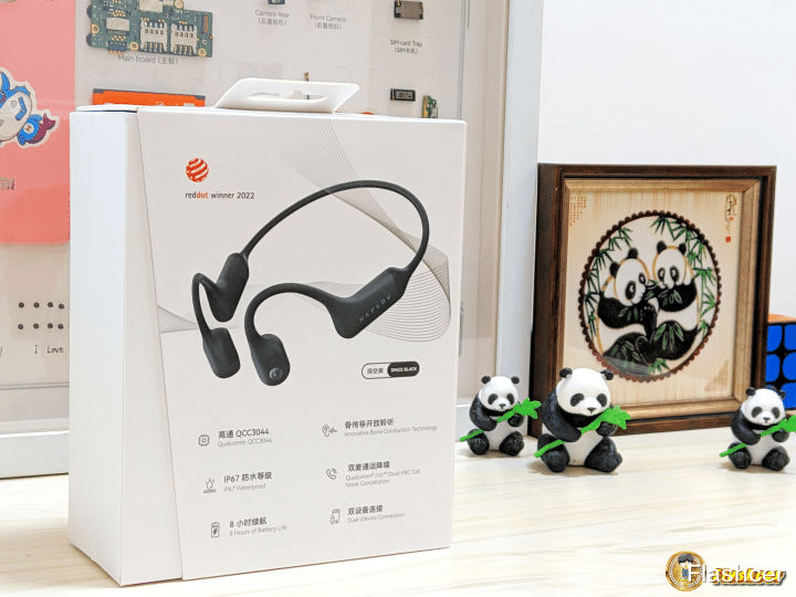 机器人|真骨传导价格亲民,Haylou BC01骨传导蓝牙耳机,好看好用更动听!