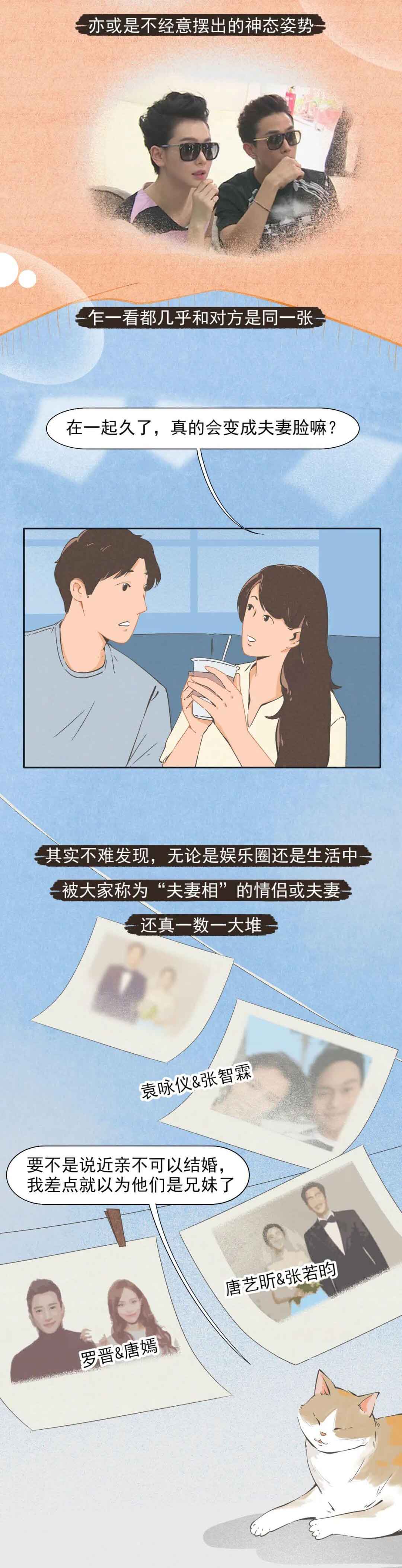 |男女在一起久了，真的会有“夫妻相”吗？（漫画）