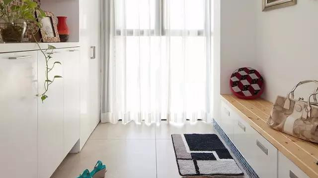 玄关鞋柜9种设计方案，做满整面墙还是买成品？一目了然