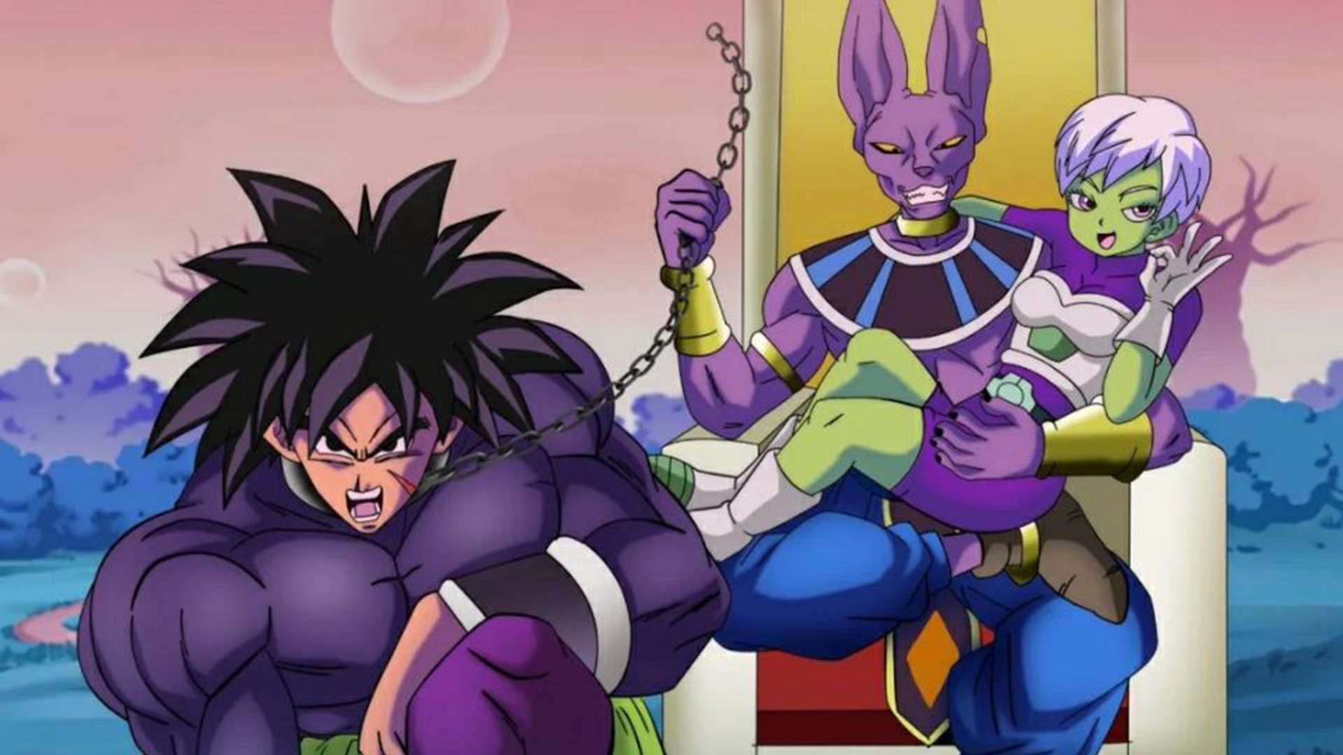 比鲁斯|龙珠超：2022年剧场版，破坏神比鲁斯，喜欢上“布罗利”的女朋友