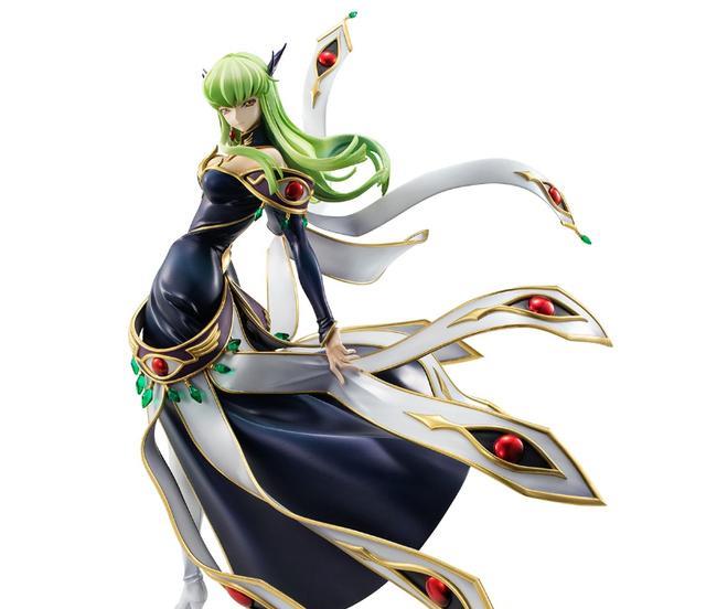 手办|反叛的鲁路修：C.C.不列颠皇后装手办公开相隔了十年的情侣手办