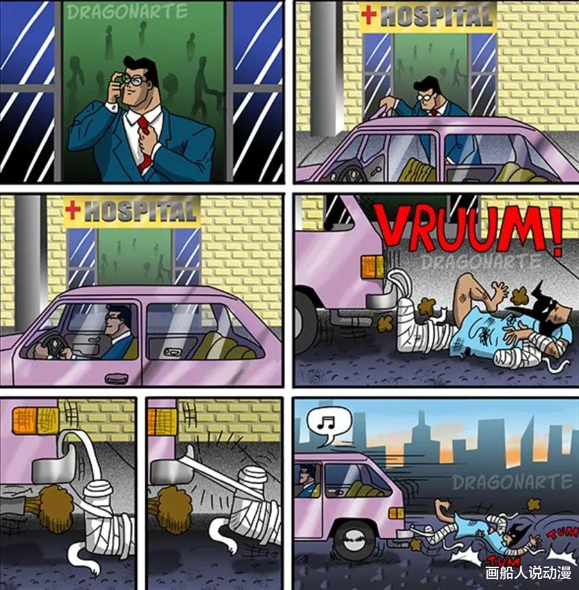 漫威|漫威DC搞笑漫画，蝙蝠侠和超人比赛射飞镖，闪电侠：你们礼貌吗？