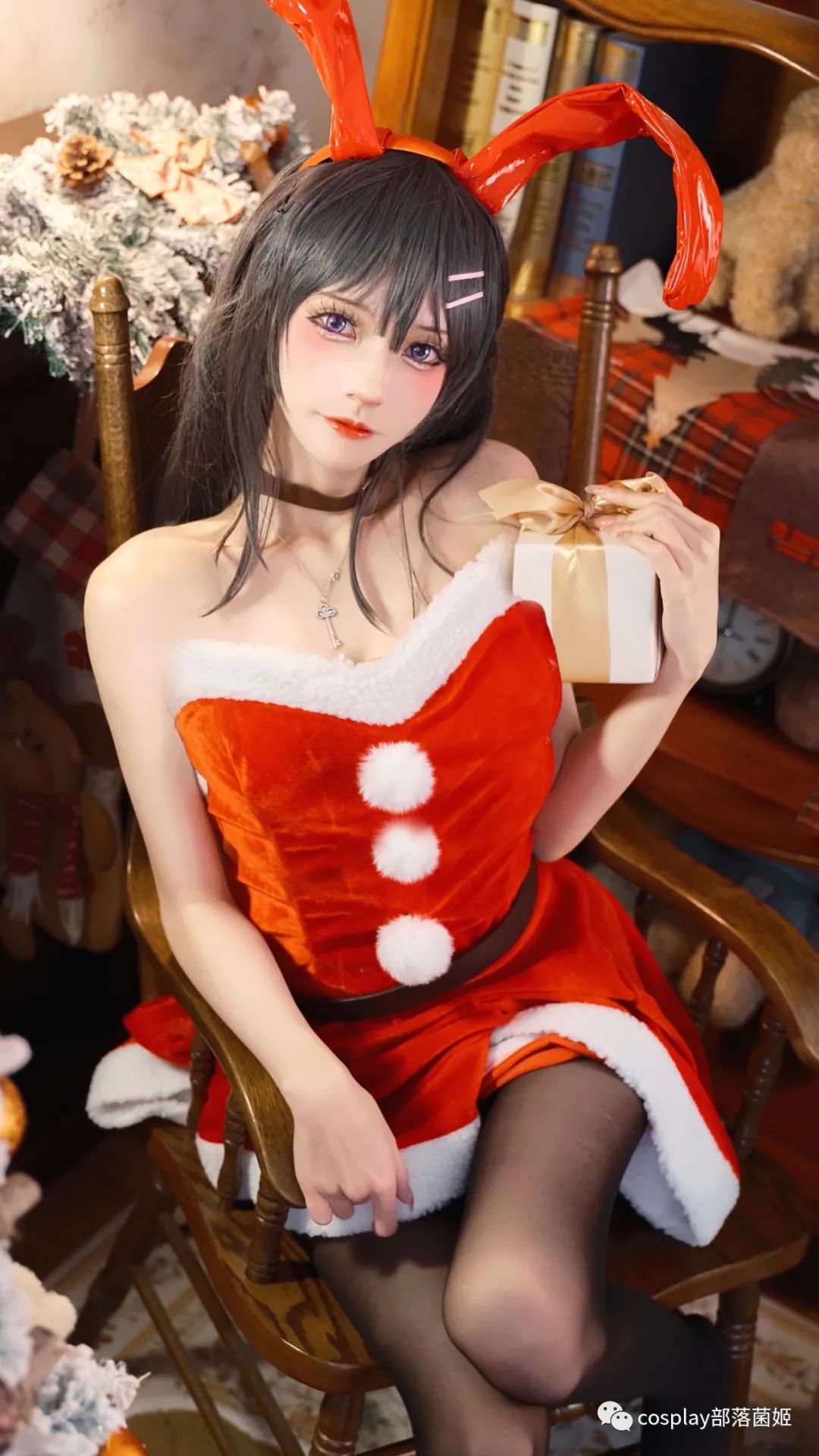 |cos:樱岛麻衣兔女郎学姐私房cos正片@小正义