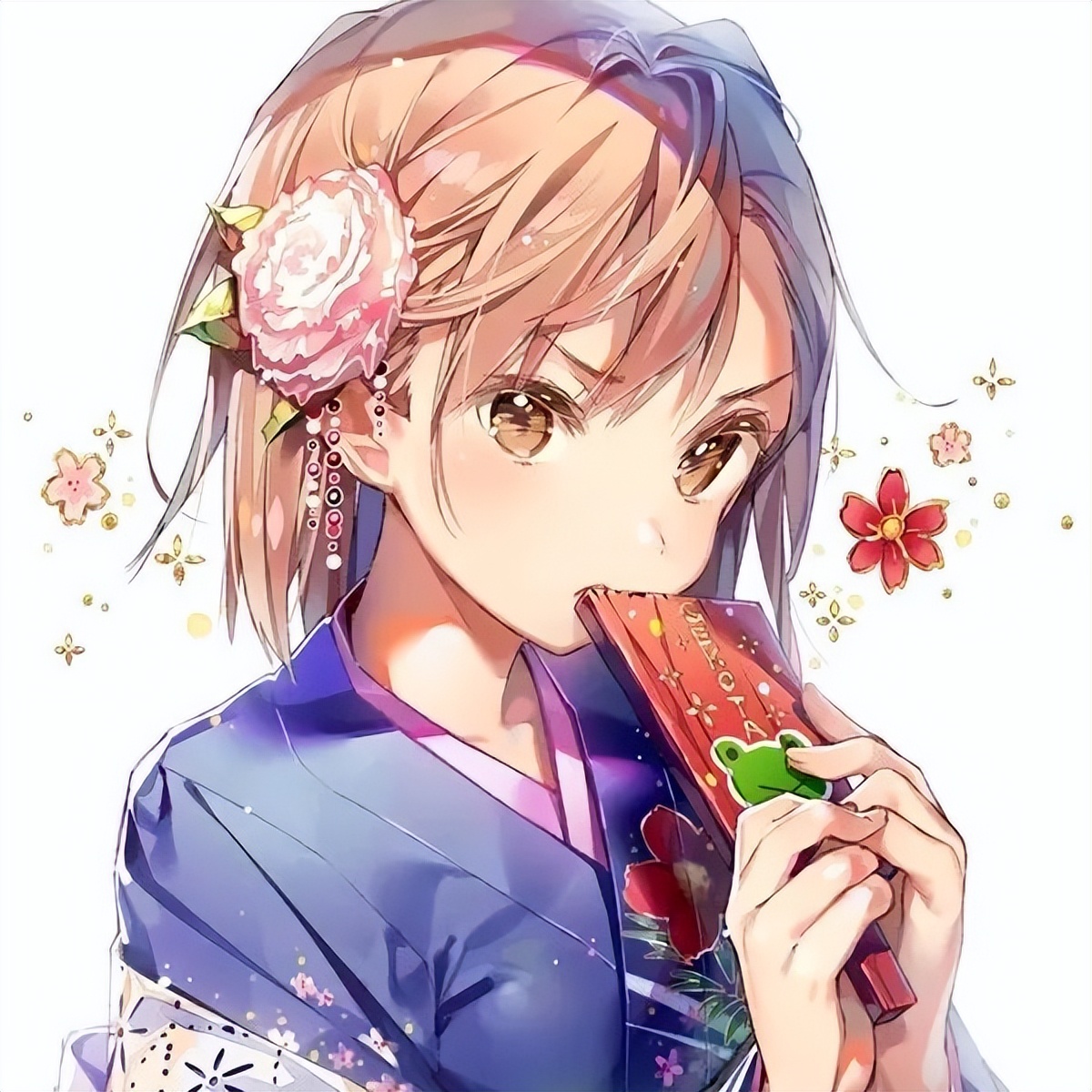 女孩|动漫头像大集合,看看有没有你喜欢的精致女孩。