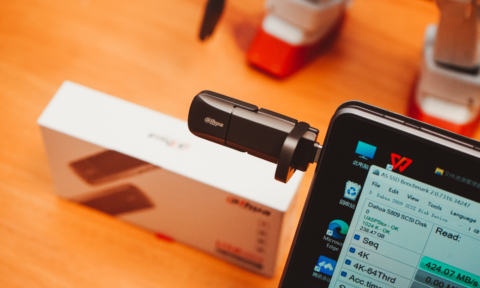 USB|大华S809固态U盘上手体验：传统U盘、移动硬盘都可以扔一边了