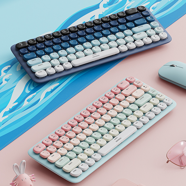 鍵盤|綠聯fun+鍵盤發布：多彩漸變外觀，售價359元