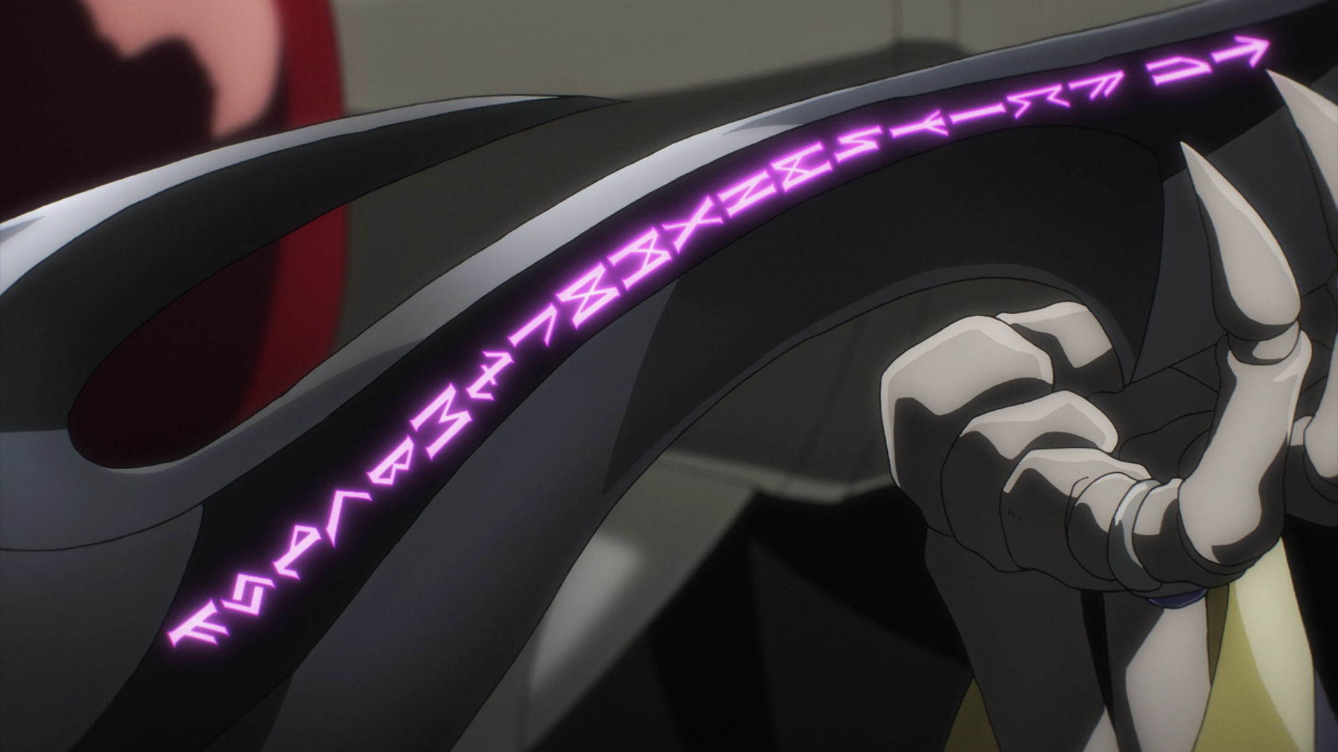 overlord4|《overlord4》骨王拿出雕刻了20个卢恩技术的武器，矮人们看呆了