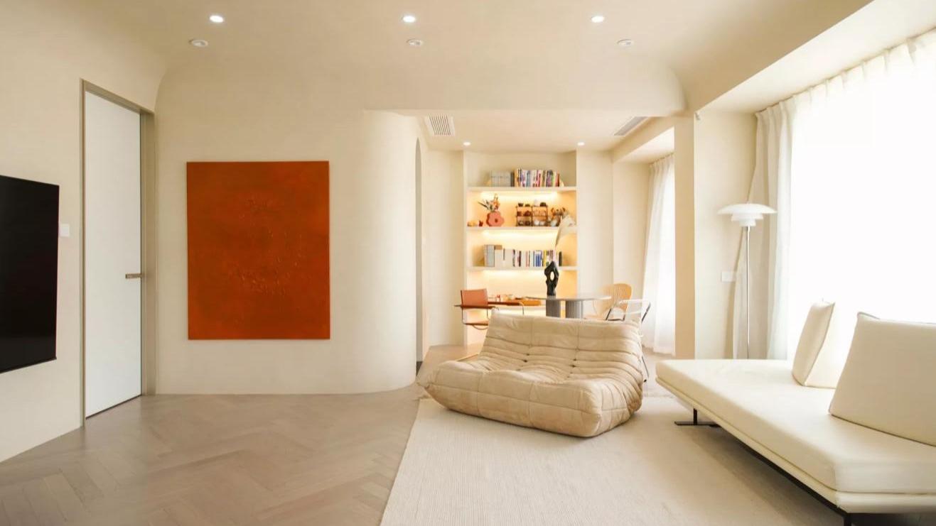 三室改两室，客餐厨一体化，看了她家，才知道什么是品质生活