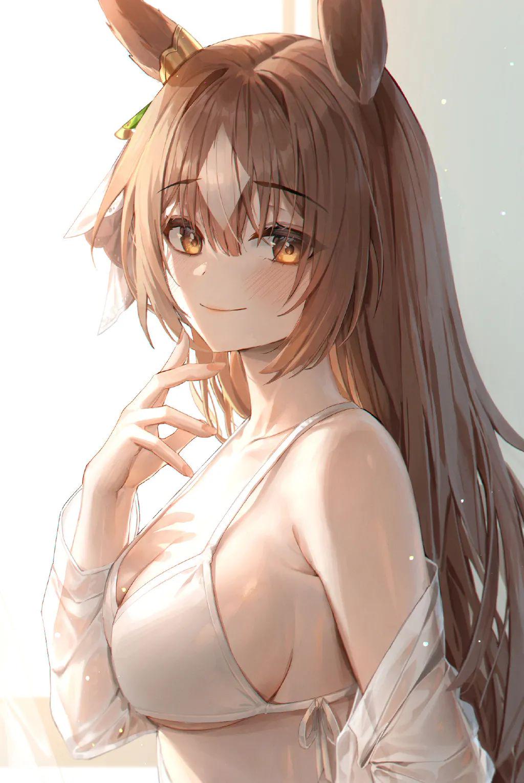 赛马娘|动漫美图:《赛马娘》里见光钻