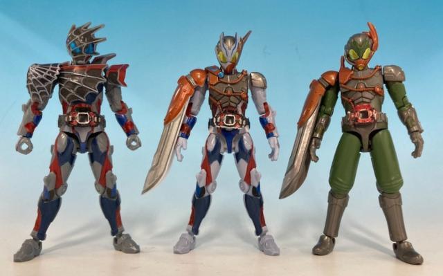 手办|假面骑士overdemons食玩装动周边谁用谁倒霉的拼装缝合骑士