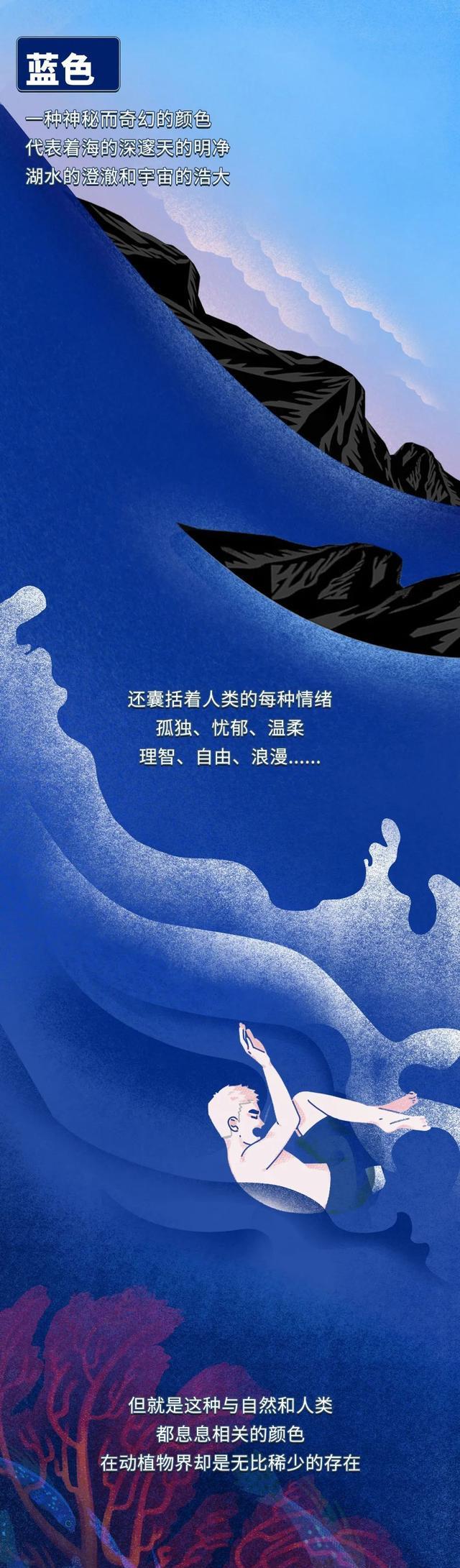 漫画|漫画曝光:世界上“最神秘”的颜色,难怪文艺青年都喜欢