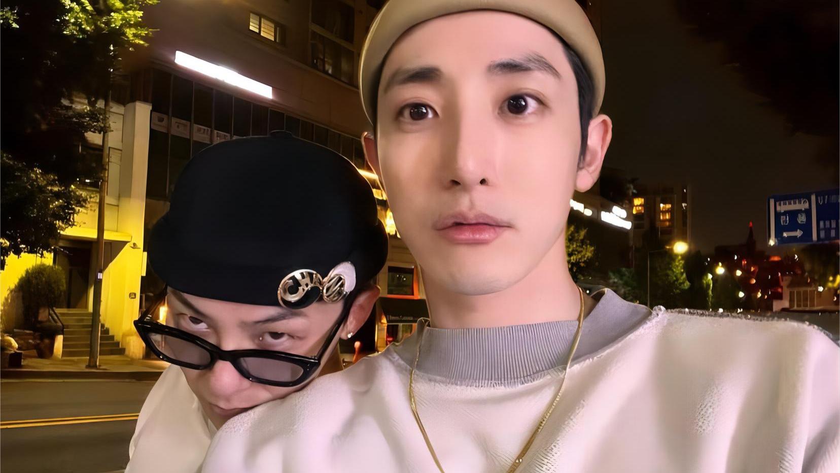 权志龙|李洙赫权志龙深夜自拍，两人至今仍是至亲！