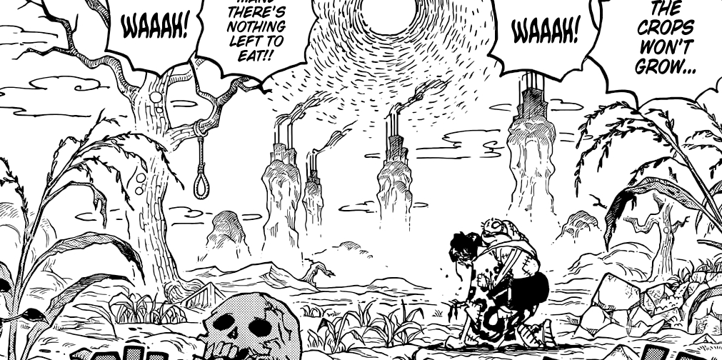 |海贼王1048:火焰八卦VS猿神之枪,流樱霸气成为决胜关键!