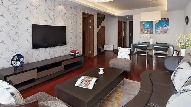 180平现代简约风复式楼装修，全屋没有一点奢华之气息，很温馨