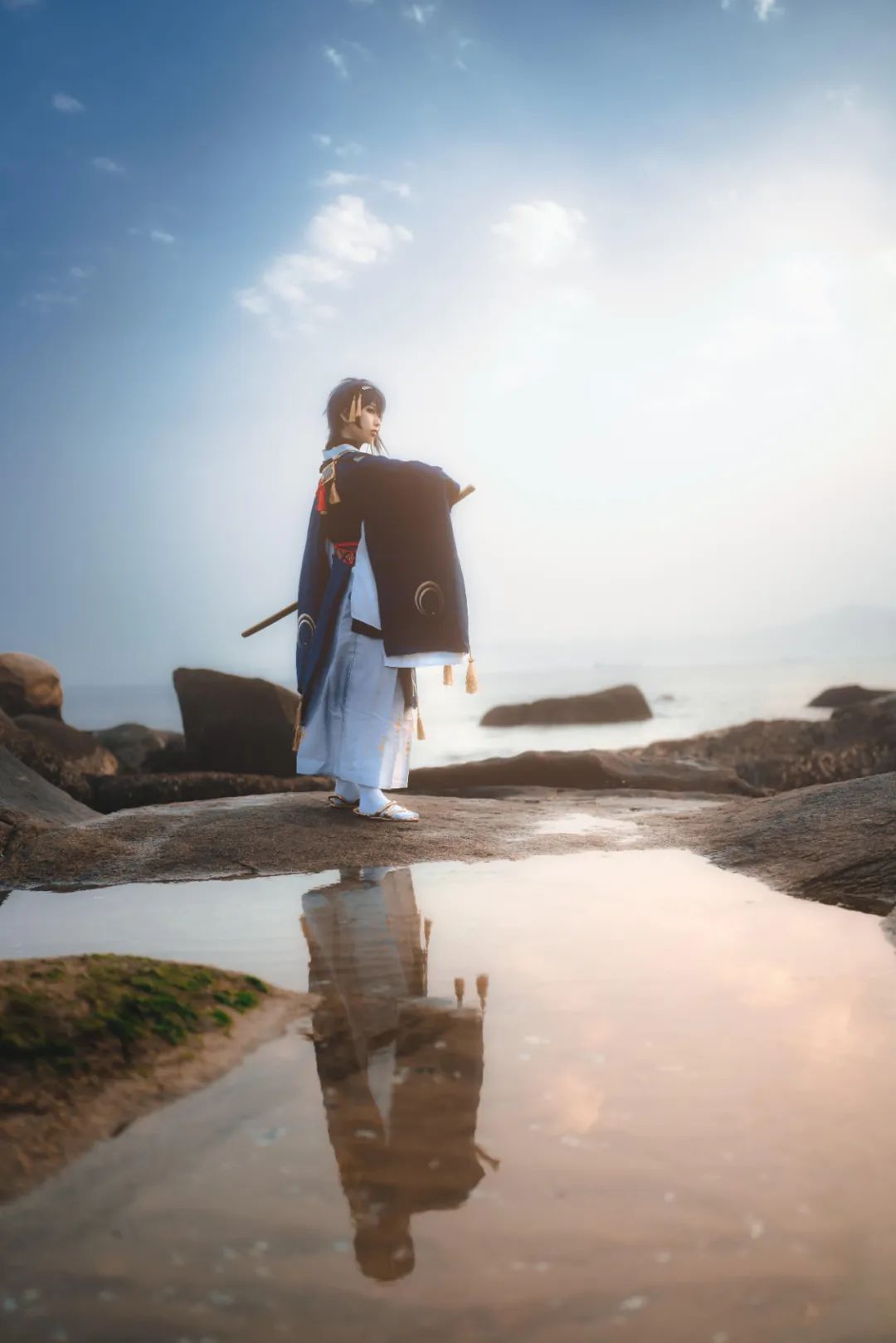 刀剑乱舞|《刀剑乱舞》三日月宗近cosplay