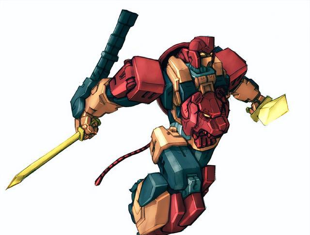 acgn漫评|勇者风格变形金刚巨狰狞小队与冲云霄设计