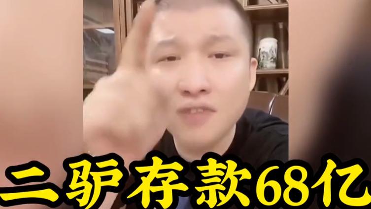 井元林|网红二驴：我有68亿，张开凤卡里有一个多亿，有事情花500万解决