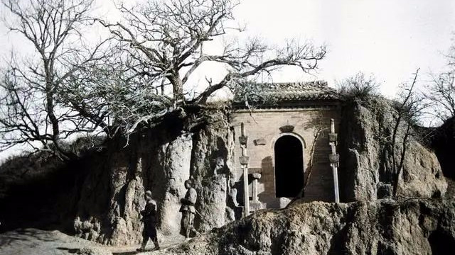 寺庙|1914年的陕西铜川，100多年前宜君县苍凉的冬日风景