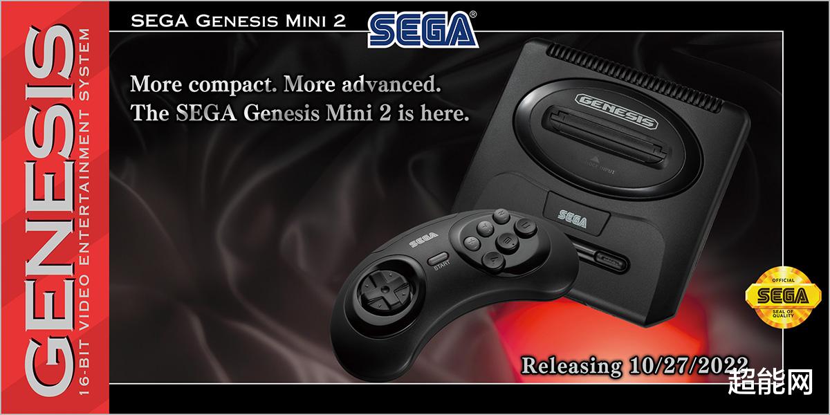 Sega又来收割了，推出Genesis Mini 2复刻游戏机