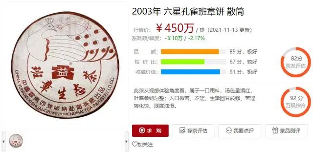 30年30万倍？比茅台还疯狂的茶叶