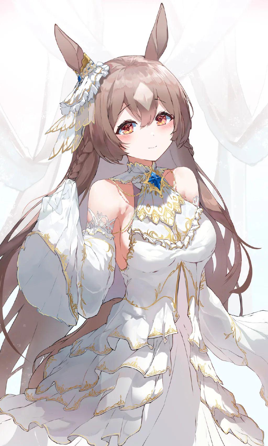 赛马娘|动漫美图:《赛马娘》里见光钻