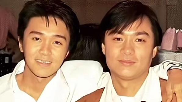 周星驰|林俊贤晒与周星驰合影旧照，被评：那时候你比周星驰红