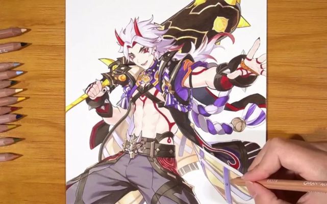 二次元|原神之荒瀧·盛世豪鼓：聽到阿守的一句話，DNA瞬間就動了