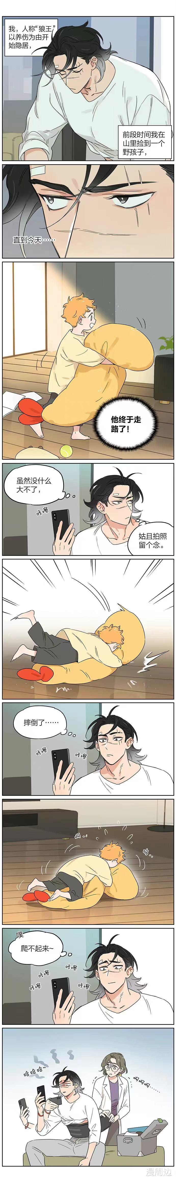 野猪|「漫画」狼王:养娃的快乐