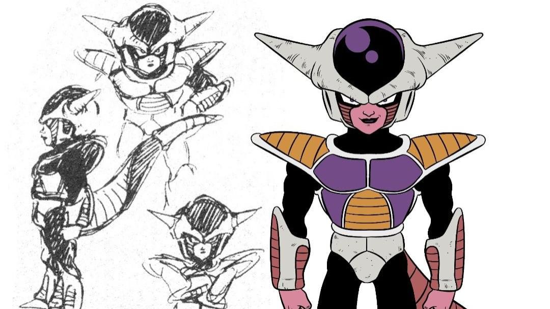 鸟山明|这简直颠覆粉丝的认知，鸟山明最初设计的弗利萨竟然像多多利亚