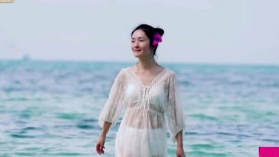 谢娜|?谢娜穿薄纱裙暴露真实身材，犹如出水芙蓉，网友：张杰真有眼光