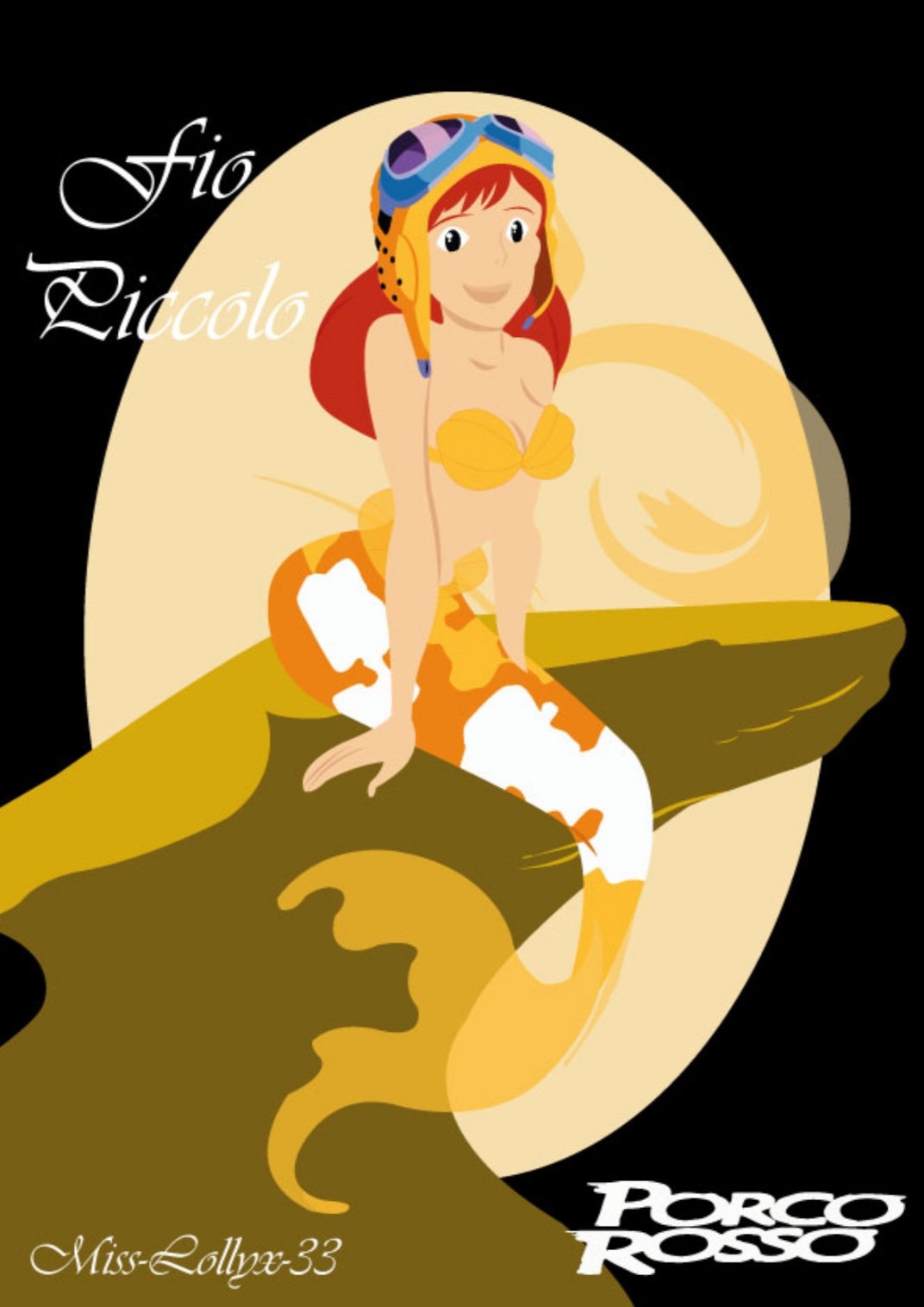 吉卜力|当吉卜力动画女主们都变成鱼妖之后……