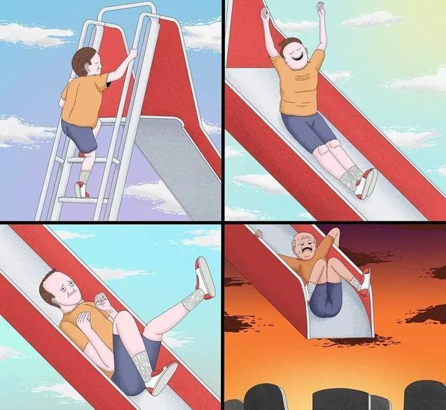 |15幅荒诞不羁的漫画，看似无厘头，实际上是在讲述悲伤